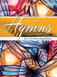 A Keyboard Festival of Hymns, Vol. 1 piano sheet music cover Thumbnail